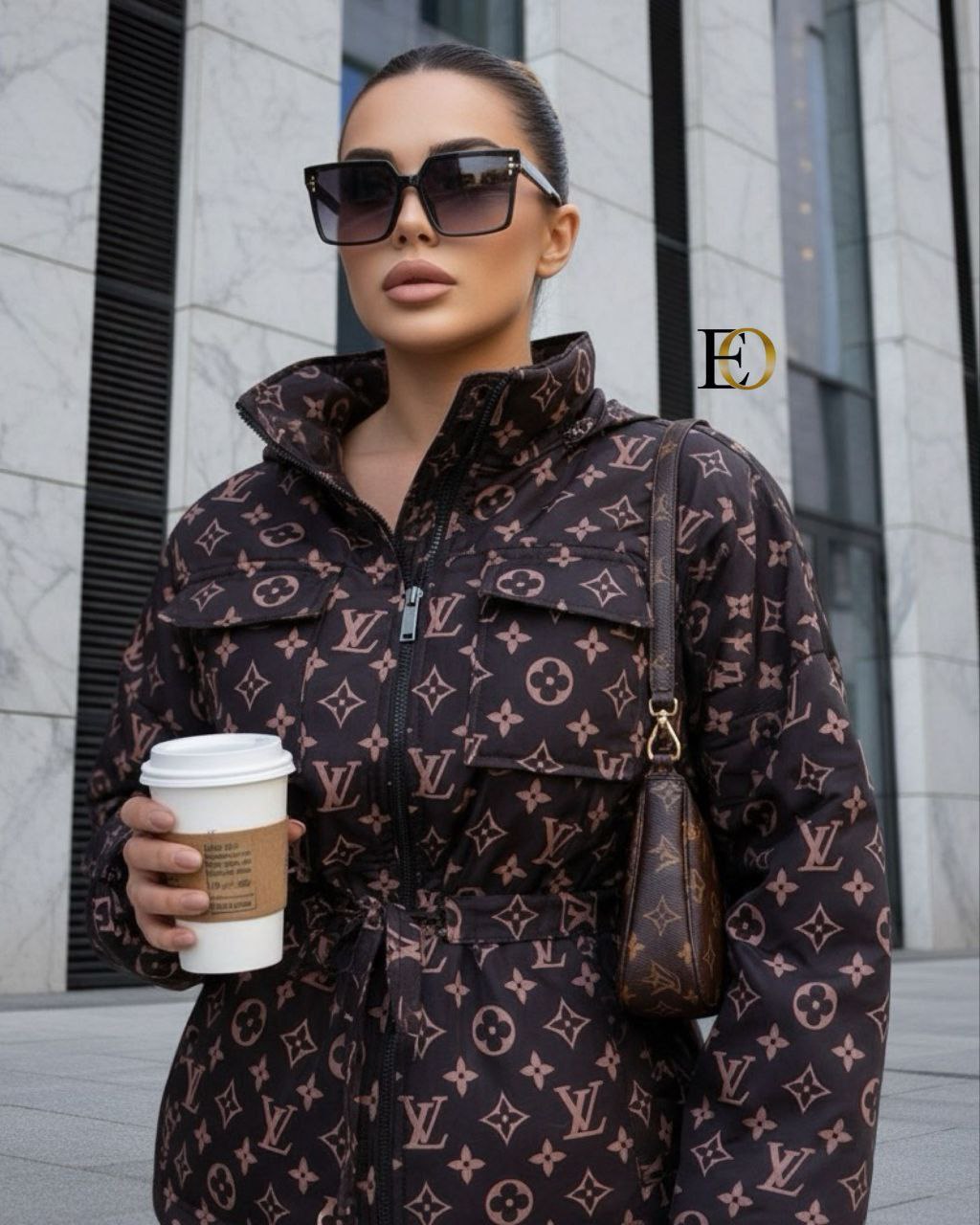 Hooded Trench Coat